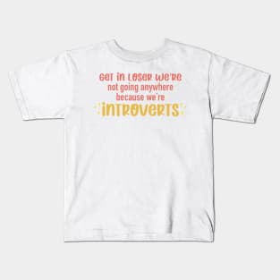 introvert Kids T-Shirt